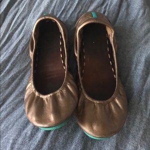 Metallic Bronze Tieks sz.10.
